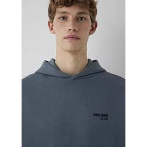 Mavi M0S10676-80776 Mavi Jeans Kapüşonlu Erkek Sweatshirt