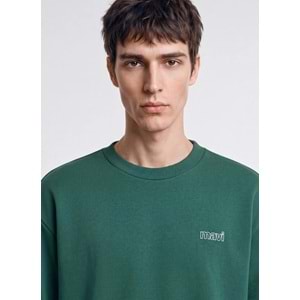 Mavi M0S10379-71874 Mavi Logo Baskılı Sweatshirt Erkek Sweatshirt