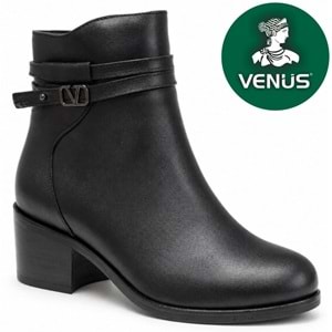Venüs Termera Hakiki Deri Ortopedik Topuklu Kadın Bot