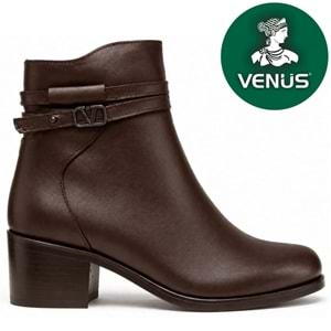 Venüs Termera Hakiki Deri Ortopedik Topuklu Kadın Bot