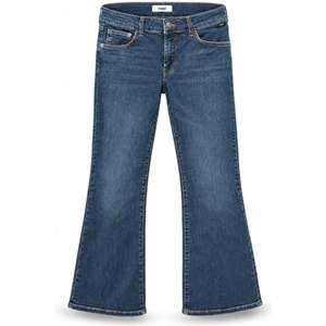 Mavi M100484-A6467 Mavi Bella Mid-Rise Dark Shaded Denim Jean Kadın Kot Pantolon