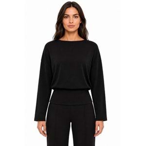 Mavi M1620088-900 Mavi Premium Penye T-Shirt Kadın Tişört
