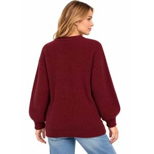 Mavi M1720032-A6656 Mavi Düğmeli Kazak Hırka Kadın Sweatshirt