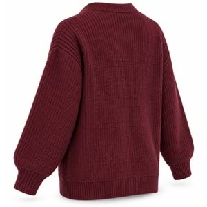Mavi M1720032-A6656 Mavi Düğmeli Kazak Hırka Kadın Sweatshirt