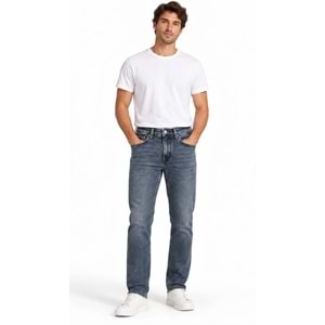 Mavi M00351A4232 Marcus Mavi Dark Indigo Str Jean Pantolon Erkek Kot Pantolon