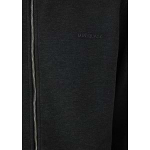 Mavi M0S20121-80024 Mavi Black Logo Baskılı Fermuarlı Erkek Sweatshirt