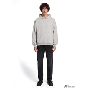 Mavi M0S20036-80196 Mavi Logo Detaylı Kapüşonlu Sweatshirt