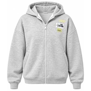 Mavi M1S20005-83096 Mavi Logo Baskılı Fermuarlı Kapüşonlu Kadın Sweatshirt
