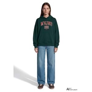 Mavi M1S20141-71929 Mavi Jeans Logo Baskılı Kadın Sweatshirt