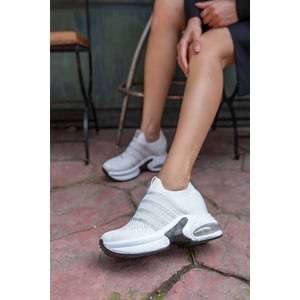 Kocamanlar 486401 Sneaker Gizli Topuk Kadın Spor Ayakkabı