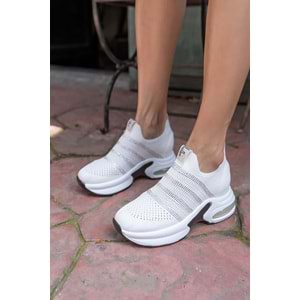 Kocamanlar 486401 Sneaker Gizli Topuk Kadın Spor Ayakkabı