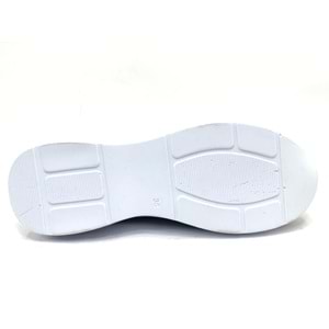 Kocamanlar 2416 4 cm Topuklu Taban Sneaker Kadın Spor Ayakkabı