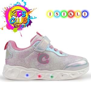 Cool Yuki Işıklı Ortopedik Taban Kız Çocuk Spor Ayakkabı