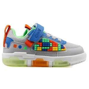 Cool Legos Işıklı Ortopedik Taban Unisex Çocuk Spor Ayakkabı