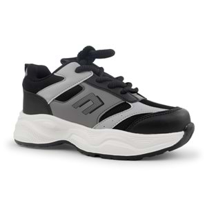 Cool Birian Bağcık Görünümlü Cırt Cırtlı Sneaker Ortopedik Çocuk Spor Ayakkabı