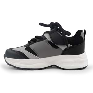 Cool Birian Bağcık Görünümlü Cırt Cırtlı Sneaker Ortopedik Çocuk Spor Ayakkabı