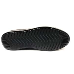 Ayakdaş Hakiki Deri Ortopedik Üstü Lastik Detaylı Kadın Babet Ayakkabı