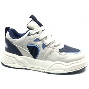 Cool Jacop Bağcık Görünümlü Cırt Cırtlı Sneaker Ortopedik Çocuk Spor Ayakkabı