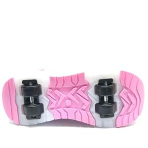 Cool Wheel Akıllı Bağcıklı Işıklı Ortopedik Patenli Çocuk Spor Ayakkabı