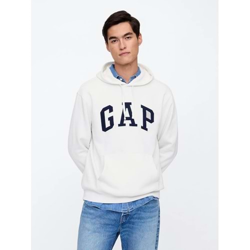 Gap V-Heritage Gap Logo SNL 674148 Erkek Kapüşonlu Sweatshirt