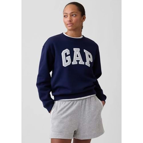 Gap V-Gap Herıtage Crew 886092 Hoodie Kadın Sweatshirt