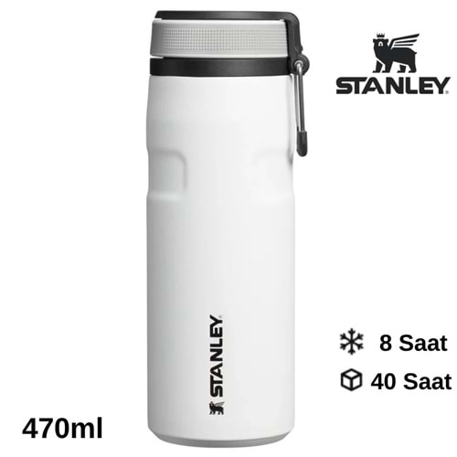 Stanley The IceFlow Twist Flip Termos 0.47 LT Termos Kupa Kamp Matara