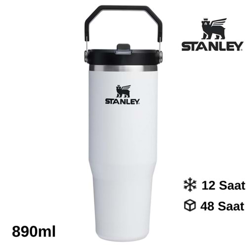 Stanley The IceFlow Flip Straw Pipetli Termos Bardak 0.89 LT Matara