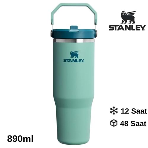 Stanley The IceFlow Flip Straw Pipetli Termos Bardak 0.89 LT Matara