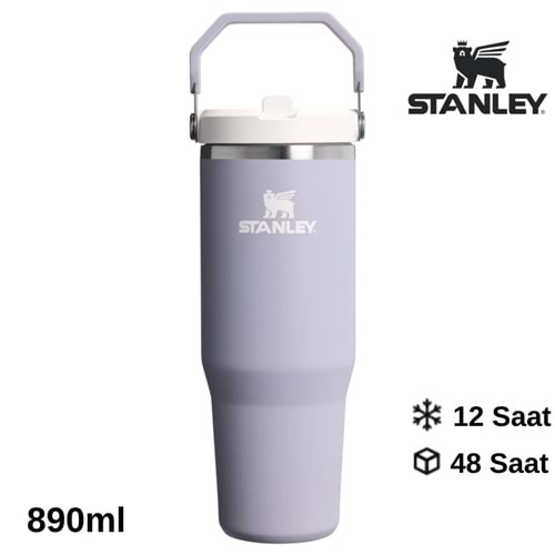Stanley The IceFlow Flip Straw Pipetli Termos Bardak 0.89 LT Matara