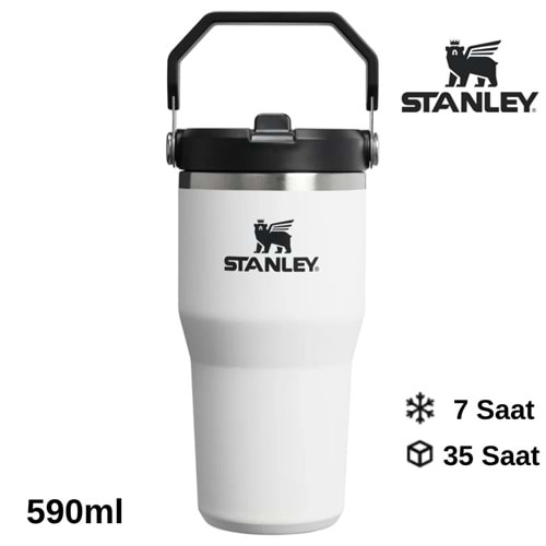 Stanley The IceFlow Flip Straw Pipetli Termos Bardak 0.59 LT Matara