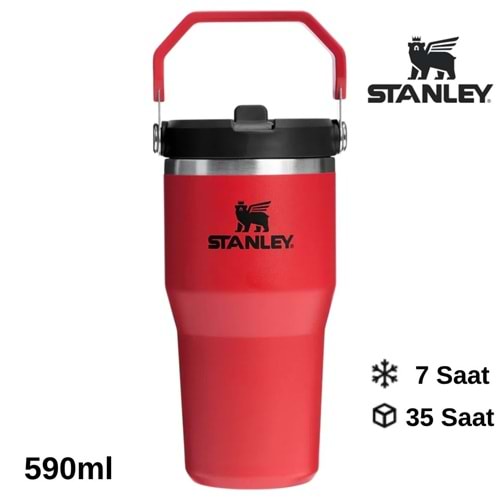 Stanley The IceFlow Flip Straw Pipetli Termos Bardak 0.59 LT Matara