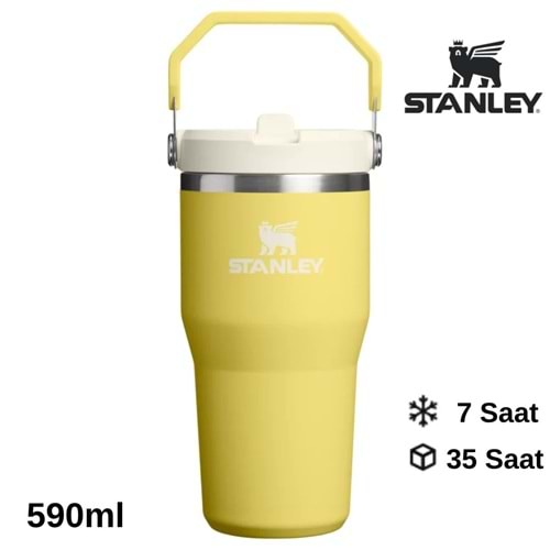Stanley The IceFlow Flip Straw Pipetli Termos Bardak 0.59 LT Matara