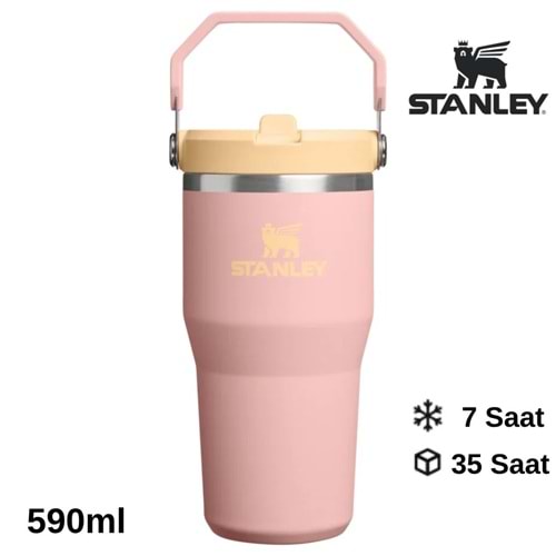 Stanley The IceFlow Flip Straw Pipetli Termos Bardak 0.59 LT Matara