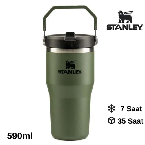 Stanley The IceFlow Flip Straw Pipetli Termos Bardak 0.59 LT Matara