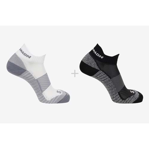 Salomon LC2093600 Aero Ankle 2 Pack 2 Parça-Adet Unisex Çorap