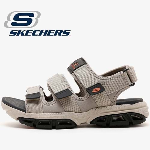 Skechers Atlan-Bodie 210444-TAN Ortopedik Erkek Sandalet