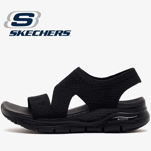 Skechers Arch Fit-Brightest Day 119458-BBK Ortopedik Kadın Sandalet