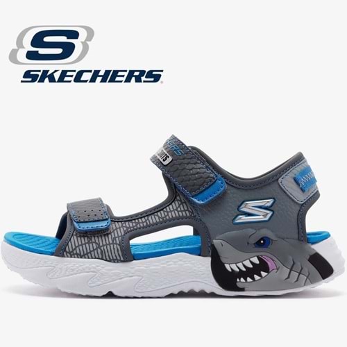 Skechers S-lights: Creature-splash 400614L-CCBL Işıklı Ortopedik Çocuk Sandalet