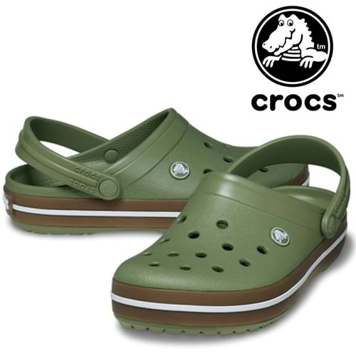 Crocs Crocband Gum Clog 212756 Sabo Doktor ve Hemşire Terliği Ortapedik Unisex Terlik