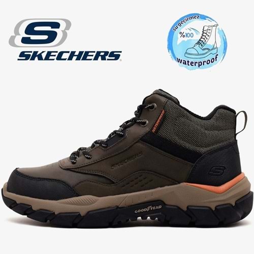 Skechers Santoro Cannon 205642-OLV Waterproof Erkek Bot