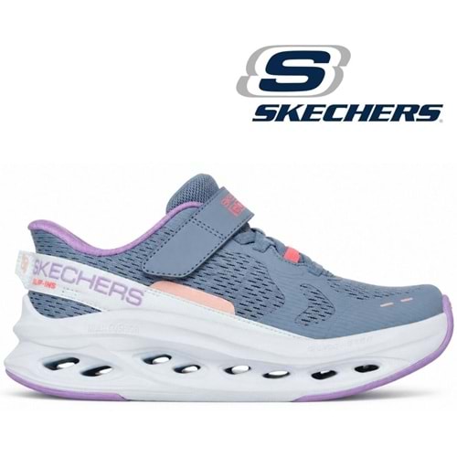 Skechers Slip-İns Max Cushioning Glide-Step 303684L-SLT Ortopedik Çocuk Spor Ayakkabı