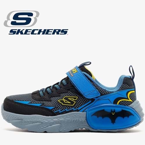 Skechers Batman Creature-crawlers 402120L-BKBL Ortopedik Çocuk Spor Ayakkabı