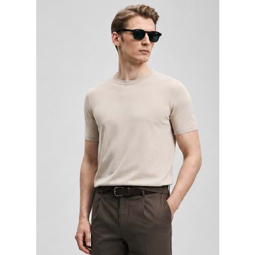 Lufian 111090156 Tıno Erkek Modal Karışımlı T- Shirt Erkek T-Shirt
