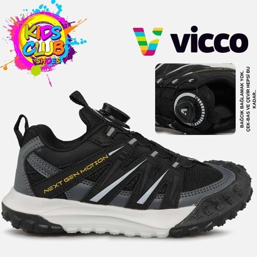 Vicco Sand Akıllı Bağcıklı Outdoor Ortopedik Çocuk Spor Ayakkabı