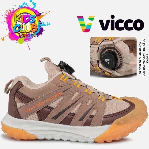Vicco Sand Akıllı Bağcıklı Outdoor Ortopedik Çocuk Spor Ayakkabı