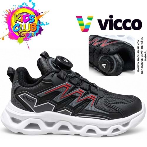 Vicco Aleda Akıllı Bağcıklı Ortopedik Çocuk Spor Ayakkabı