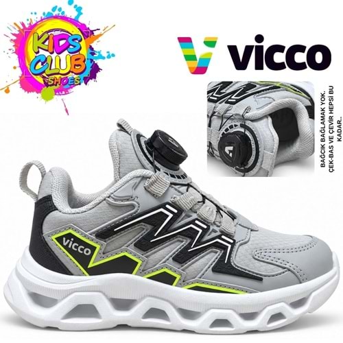 Vicco Aleda Akıllı Bağcıklı Ortopedik Çocuk Spor Ayakkabı