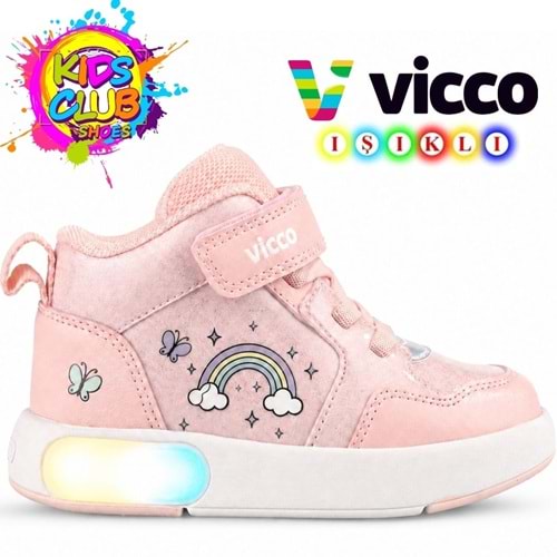 Vicco Şira Işıklı Boğazlı Ortopedik Çocuk Spor Ayakkabı