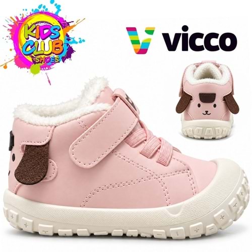 Vicco Suku Kauçuk Taban Kürklü Ortopedik Çocuk Bot