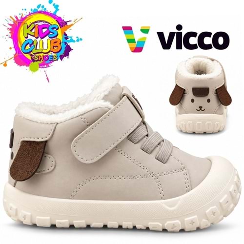 Vicco Suku Kauçuk Taban Kürklü Ortopedik Çocuk Bot